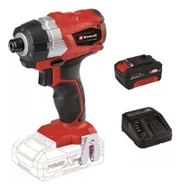 Comprar Atornillador De Impacto Einhell Carg Bateria 4 Amp 180nm Brushless Einhell TE-CI 18 Li BL + Kit 4 Amp Rojo