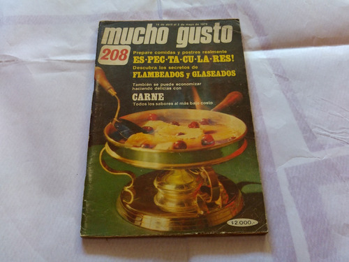 Revista Mucho Gusto 208 Abril Mayo 1979