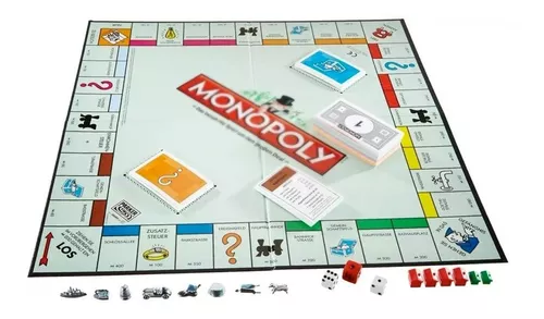 Monopoly Clasico Juego Los Negocios Juego De Mesa Educando