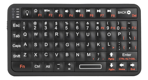 Mini Teclado Bluetooth, Teclado Inalámbrico Portátil Con Ret