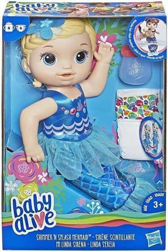 Baby Alive Mi Linda Sirena - Cabello Rubio
