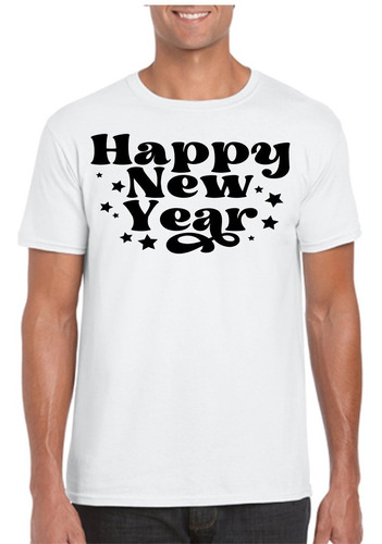 Playeras Año Nuevo Happy New Year 62 Playeras Beloma