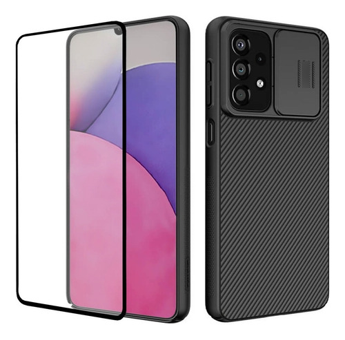 Case Nillkin Camshield Para Galaxy A33 Protector 360° + Mica