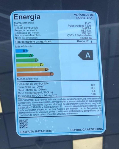 Fiat Pulse 1.3 Gse Drive Mt
