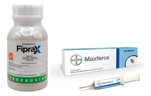 comprar Veneno Cucarachas Y Termitas Fiprax 250ml + Jeringa Maxforce