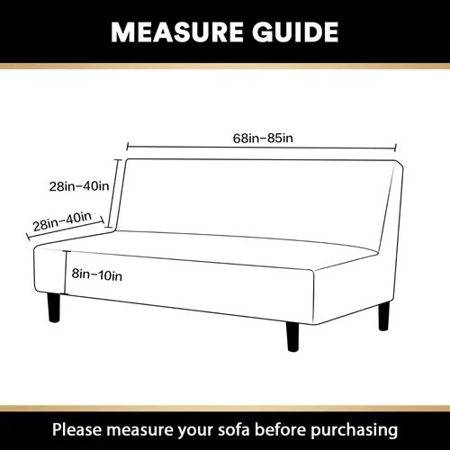 Fundas De Sofá Cama, Fundas Para Futón,talla S 120-155cm