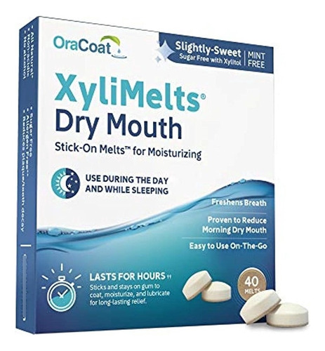 Oracoat - Xylimelts - Boca Seca - Sin Menta - 40 Unidades