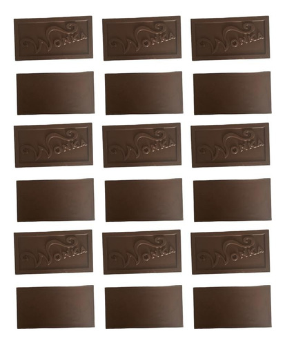 Barras De Chocolate Wonka 50 Piezas