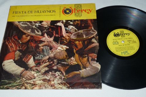 Jch- Hector Ferreyra Y Su Orq. Folklorica Fiesta Huaynos Lp