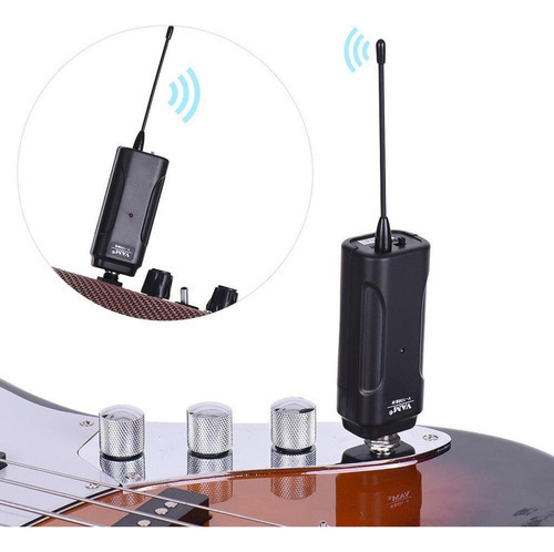 Transmisor Inalámbrico Sistema De Receptor Para Guitarra