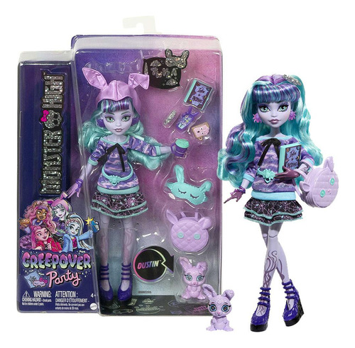 Boneca Monster High Twyla Creepover Acessórios Mattel Hlp87