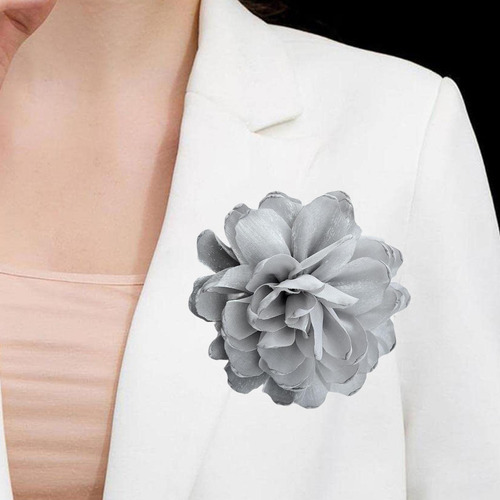4 Broche De Flores Grande Para Mujer, Elegante Alfiler De