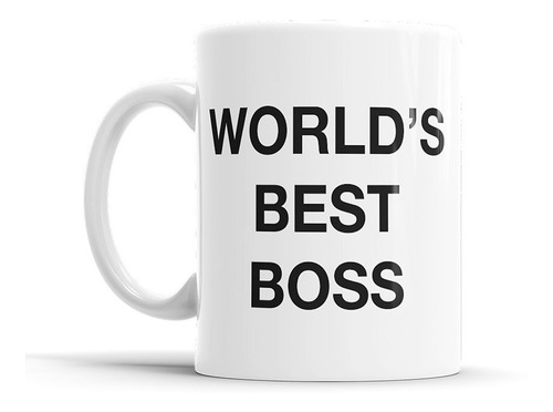 Taza Cerámica The Office World's Best Boss Dunder Mifflin