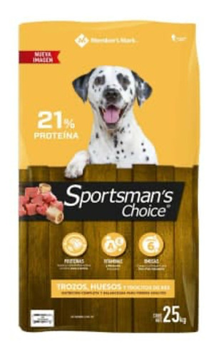 Alimento Para Perro  Sportsman's Choice Trozos Y Hueso25k