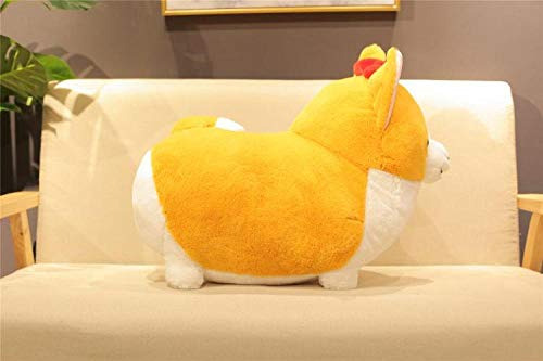 123arts Cartoon Corgi Dog Soft Plush Throw Pillow Animal Pi