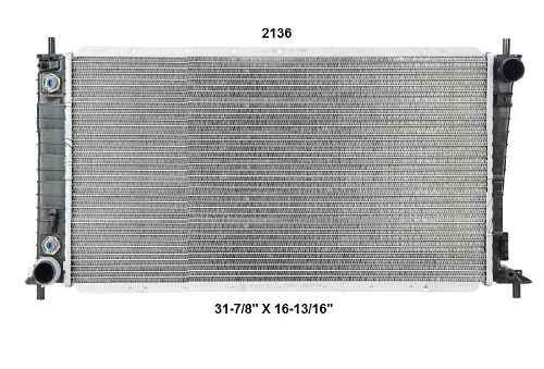 Radiador Ford F-150 2002 Deyac T/a 56 Mm