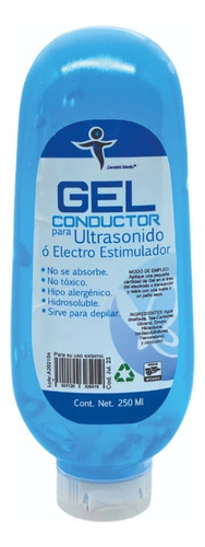 Gel conductor facial y corporal cavitacion ultrasonido 250ml