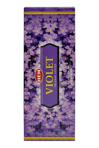 Caja De Incienso X 25 Cajitas - Aromaterapia Violeta Violet