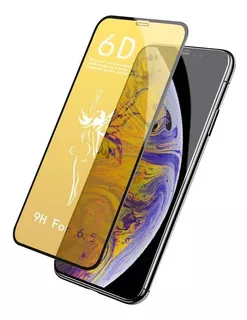 Mica De Vidrio Pantalla Completa Para iPhone XS Xr Xs Max