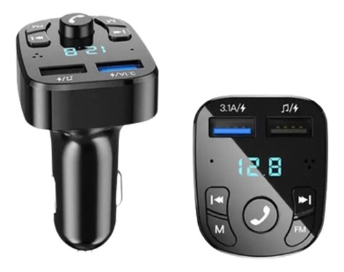 Cargador Reproductor Bluetooth Usb Para Carro