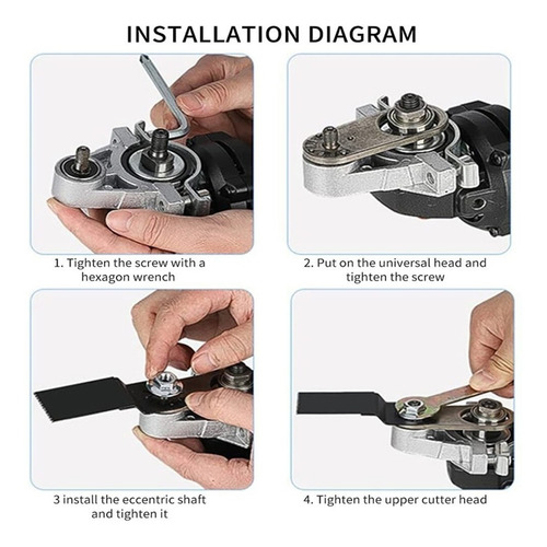 Imagen 4 de 5 de Juego De Adaptador De Amoladora Angular 13 Piezas Accesorios