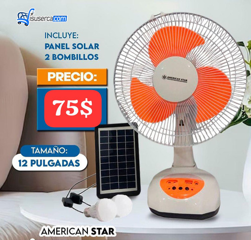 Ventilador Recargables De Mesa En Oferta