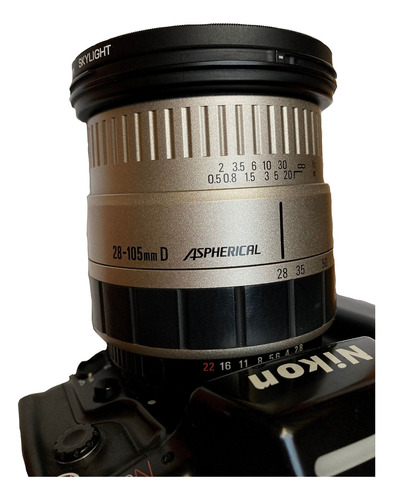 Lente Sigma Zoom Aspherical 28105mm Nikon F Gris (Reacondicionado)