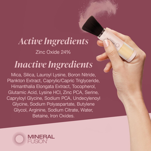 Mineral Fusion Protector Solar En Polvo Para Rostro Spf 30