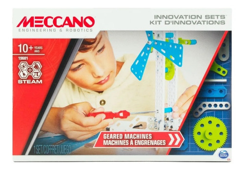 Meccano Inovaciones Maquinas De Engranajes Kit Inovaciones