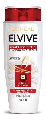 Shampoo Reparacion Total 5 X680ml Elvive