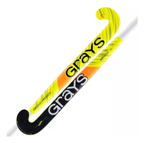 Palo Hockey Grays Probow Gr 9000 Grafeno Reforzado 37.5 Color Amarillo/Negro