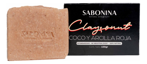 Jabón De Arcilla Y Coco Sabonina - Clayconut