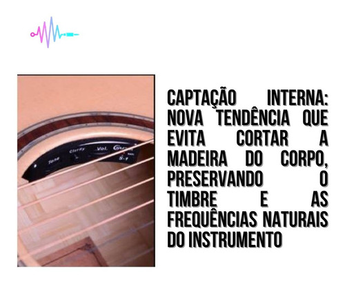 Violão Aço Eletrico Grand Auditorium Crafter - Gae-6/n