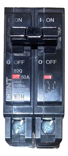 Interruptor Termomagnético 2 Polos 50a Chint