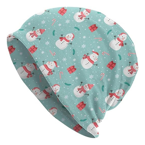Gorro De Invierno Con Copos De Nieve De Navidad, Gorro