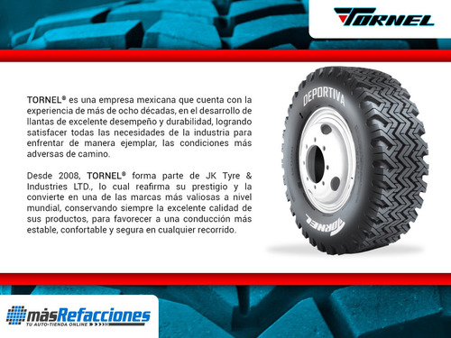 Kit De 4 Llantas P205/60r13 86s Tornel America Selecta