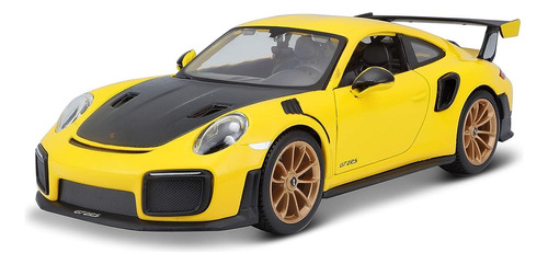 Maisto 1:24 Se  Porsche 911 Gt2 Rs - Amarillo/negro