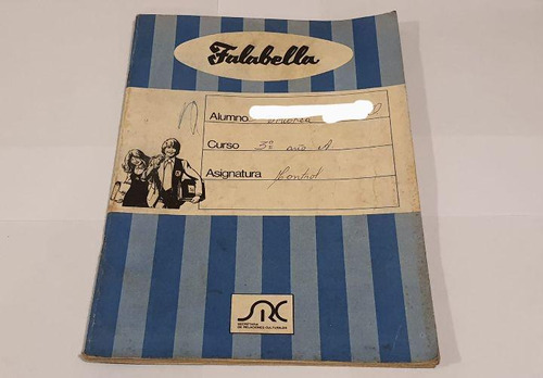 Cuaderno Vintage 1979 Falabella Para Decoración(ver Detalle)