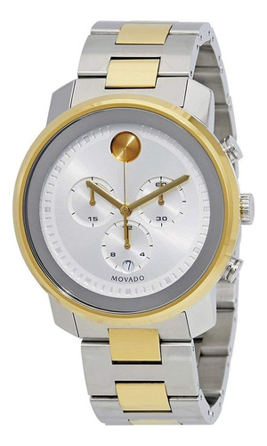 Reloj Cronógrafo Movado Bold Metals Para Hombre Con Esfera D