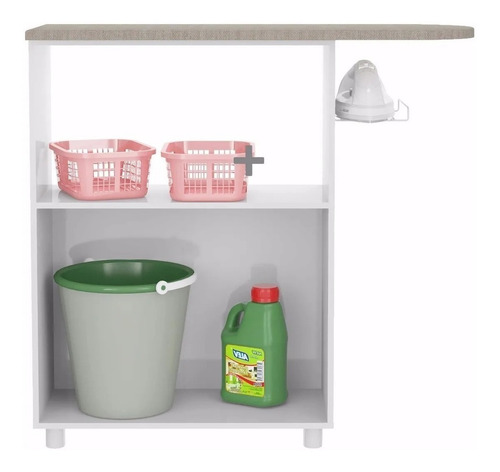 Mueble Planchar Plancha Tabla Mesa De Multiuso Servicio