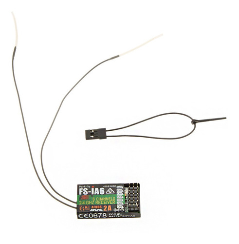 2 Unids 2.4g Flysky Fs-ia6 6 Canales Receptor De Mando A Dis