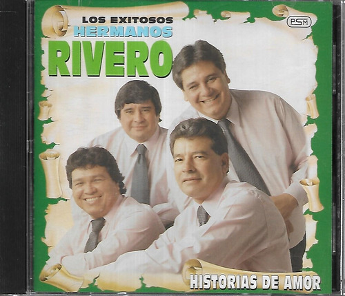 Los Hermanos Rivero Album Historias De Amor Sello Psm Cd