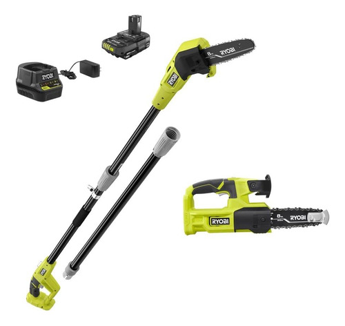 Ryobi Kit Combinado De Sierra De Poda De 18 V One De 8 Pulga