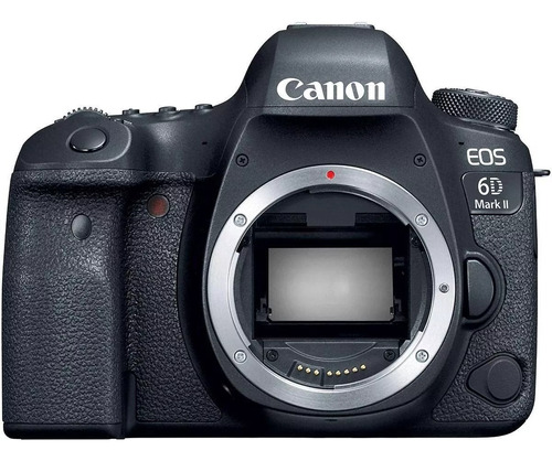  Canon Eos 6d Mark Ii Dslr Color  Negro En Excelente Estado.