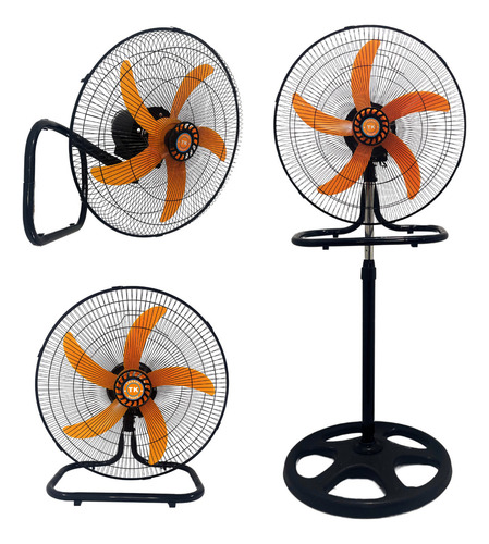 Ventilador 3 En 1 18 De Suelo/pared/mesa - 4 Colores