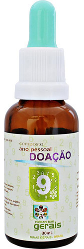 Composto Floral Ano Pessoal 9 Doação Florais Das Gerais 30ml