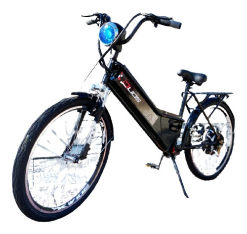 Imagem 3 de 4 de Bicicleta Elétrica Duos Confort 800w 48v 15ah Preta + Econom