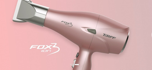 Secador Fox Ion 3 Cor Rose 220v - Taiff Professional