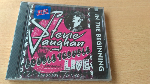 Cd Stevie Ray Vaughan - In The Beginning ( Lacrado)