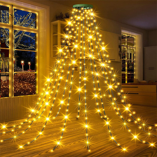 / Guirnalda De 400 Luces Led For Árboles De Navidad